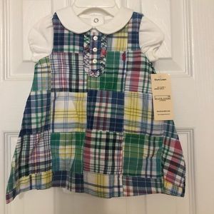 Patchwork infant Dress